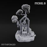 Wardens of the Mossy Threshold Forest Shrine Terrain Set — B