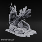 Wardens of the Mossy Threshold Forest Shrine Terrain Set — D