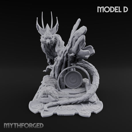 Wardens of the Mossy Threshold Forest Shrine Terrain Set — D