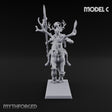 Antlered Cavalry Charging Wild Hunt Rider C Miniature for Dungeons and Dragons, Pathfinder or other TTRPGs