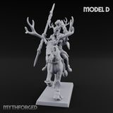 Antlered Cavalry Charging Wild Hunt Rider D Miniature for Dungeons and Dragons, Pathfinder or other TTRPGs