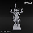 Antlered Cavalry Charging Wild Hunt Rider E Miniature for Dungeons and Dragons, Pathfinder or other TTRPGs