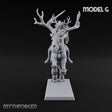 Antlered Cavalry Charging Wild Hunt Rider G Miniature for Dungeons and Dragons, Pathfinder or other TTRPGs