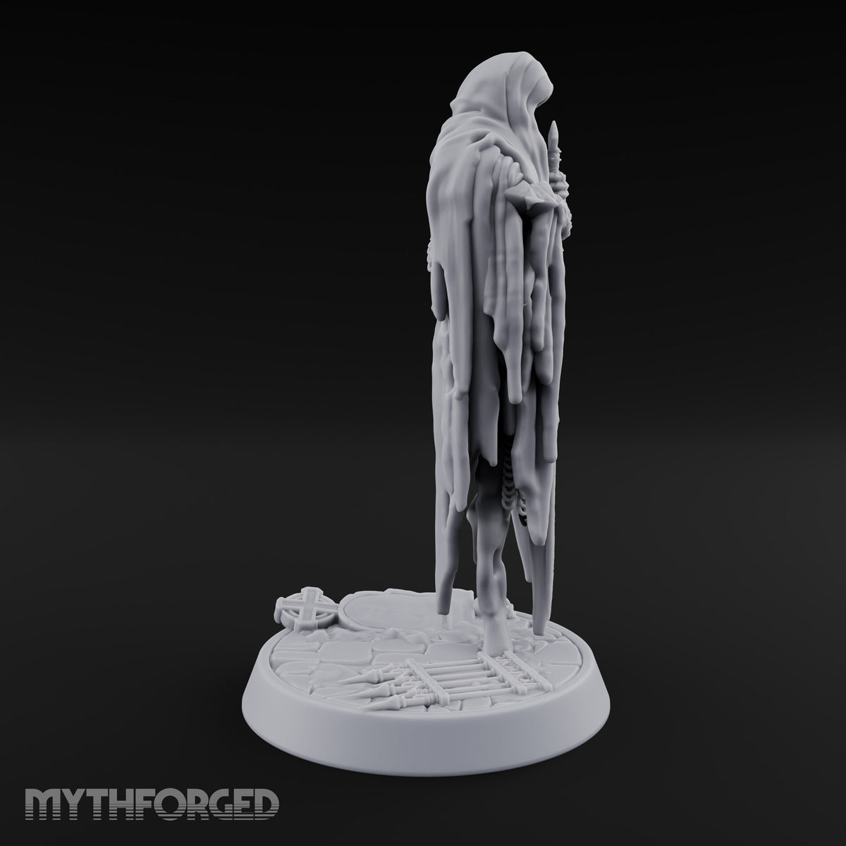 Mourning Without Mourners Wraith Hooded Spirit A
