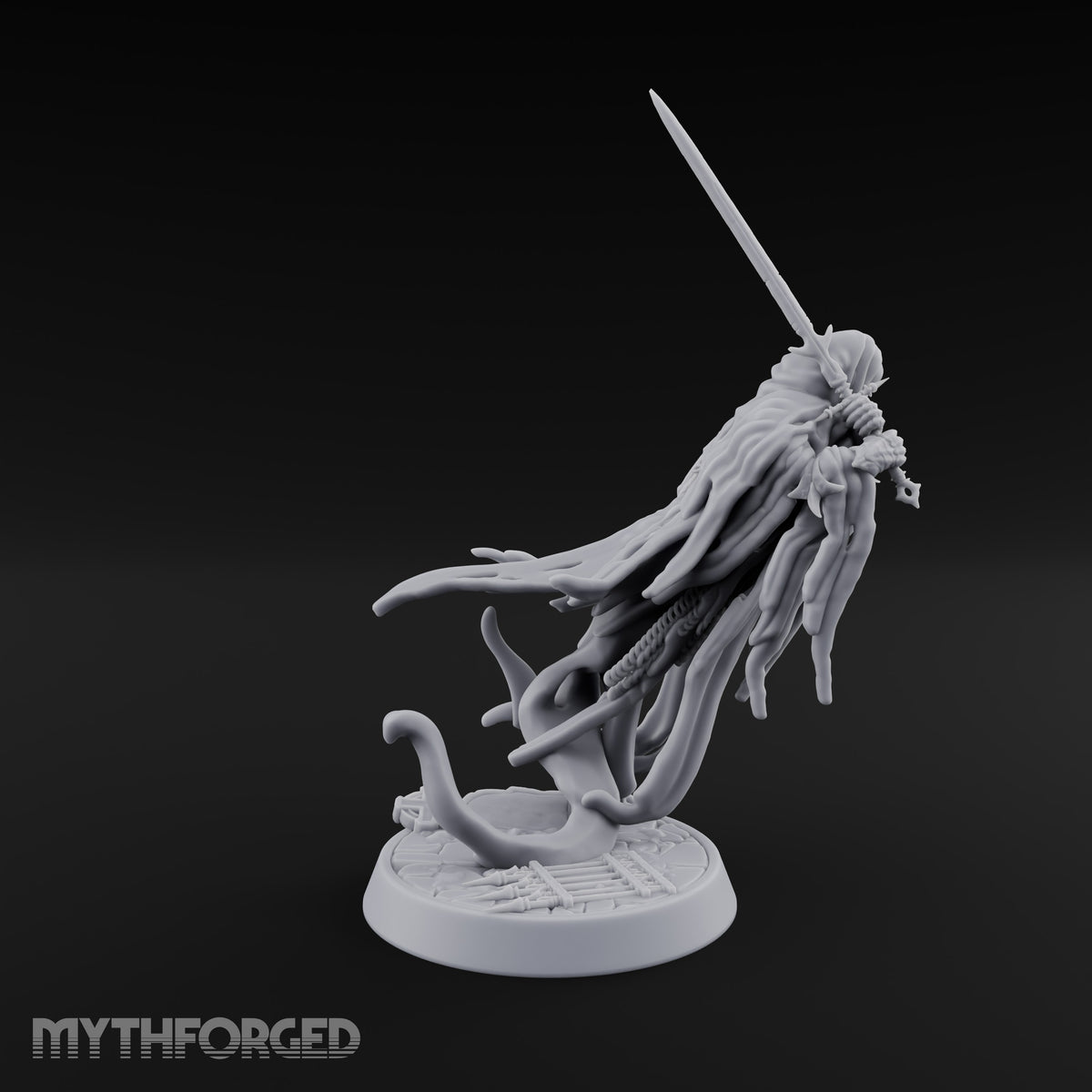 Mourning Without Mourners Wraith Hooded Spirits — B