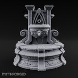 Drink Deep, Stone Is Patient Ornate Stone Fountain — Standard
