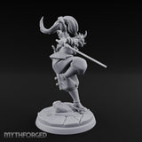 Four Blades Spinning Oni Bladedancer gallery 3