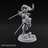 Four Blades Spinning Oni Bladedancer gallery 6