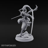 Four Blades Spinning Oni Bladedancer gallery 7
