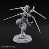 Four Blades Spinning Oni Bladedancer gallery 8