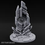 Crystalline Monolith Rising Obelisk Sentinel Miniature for Dungeons and Dragons, Pathfinder or other TTRPGs