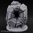 Stacked And Towering Obelisk Sentinel Miniature for Dungeons and Dragons, Pathfinder or other TTRPGs