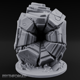 Stacked And Towering Obelisk Sentinel Miniature for Dungeons and Dragons, Pathfinder or other TTRPGs