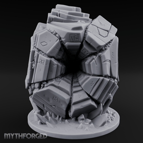 Stacked And Towering Obelisk Sentinel Miniature for Dungeons and Dragons, Pathfinder or other TTRPGs