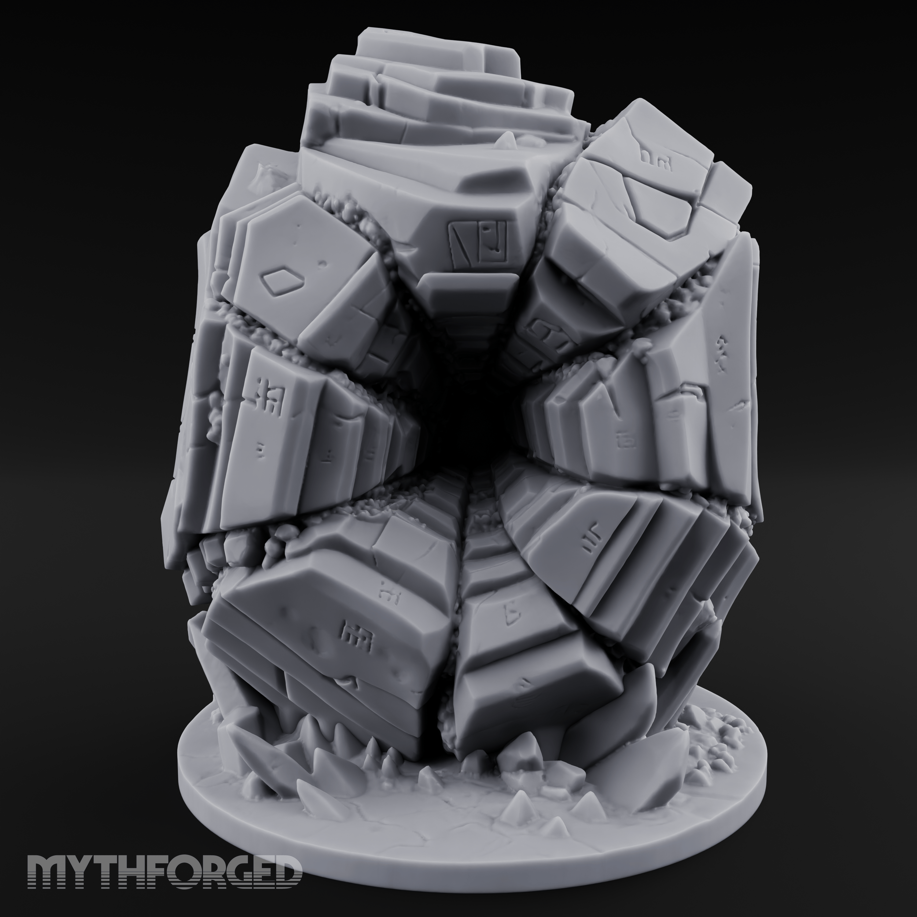 Stacked And Towering Obelisk Sentinel