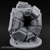 Stacked And Towering Obelisk Sentinel Miniature for Dungeons and Dragons, Pathfinder or other TTRPGs