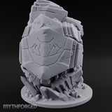 Stacked And Towering Obelisk Sentinel Miniature for Dungeons and Dragons, Pathfinder or other TTRPGs