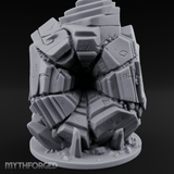 Stacked And Towering Obelisk Sentinel Miniature for Dungeons and Dragons, Pathfinder or other TTRPGs
