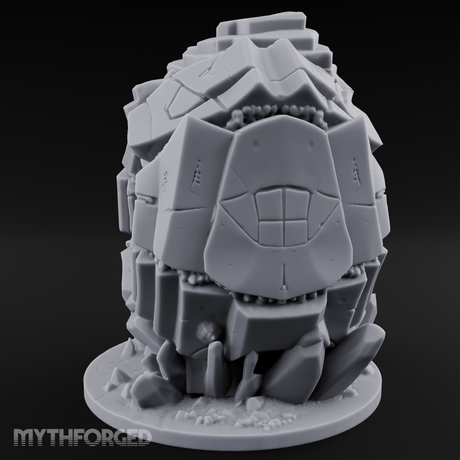 Stacked And Towering Obelisk Sentinel Miniature for Dungeons and Dragons, Pathfinder or other TTRPGs