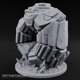 Stacked And Towering Obelisk Sentinel Miniature for Dungeons and Dragons, Pathfinder or other TTRPGs