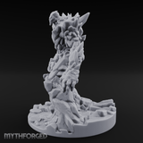 Crystalline Emerging Earth Elemental Colossus Miniature for Dungeons and Dragons, Pathfinder or other TTRPGs