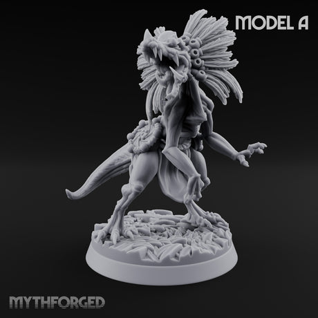 Frill Flaring Raptor Hunter A gallery 9