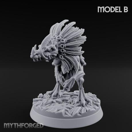 Frill Flaring Raptor Hunter B