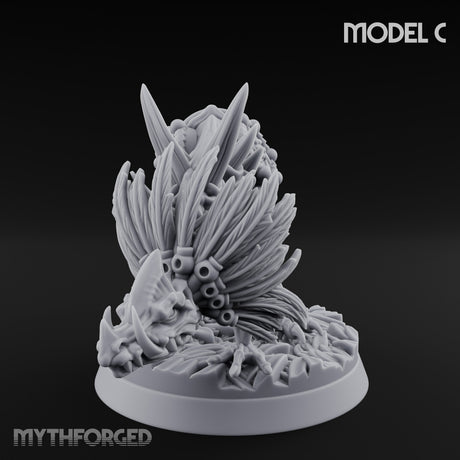Frill Flaring Raptor Hunter C