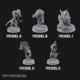 Frill Flaring Raptor Hunters — Full Set