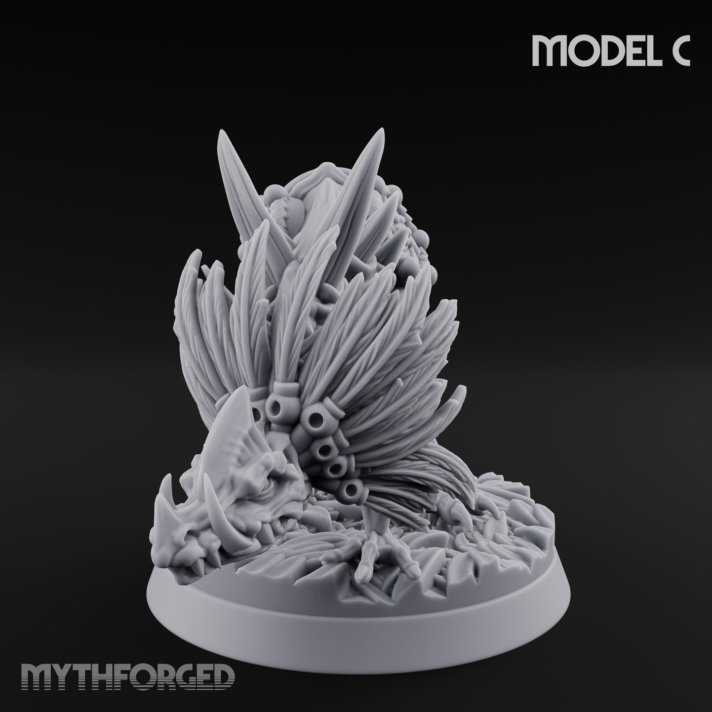 Frill Flaring Raptor Hunters — C