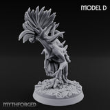 Frill Flaring Raptor Hunters — D