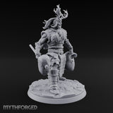 Hammer, Axe and Splintered Club Frost Giant Warrior A