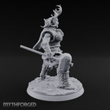 Hammer, Axe and Splintered Club Frost Giant Warriors — A