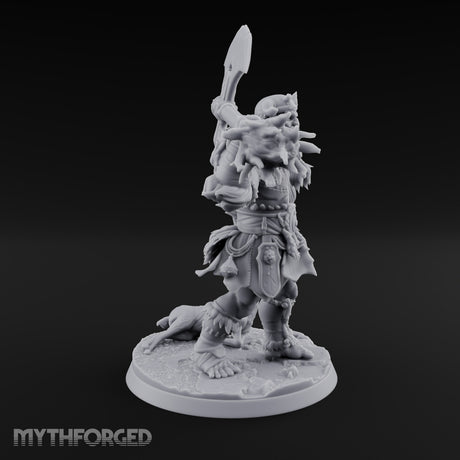 Hammer, Axe and Splintered Club Frost Giant Warriors — B