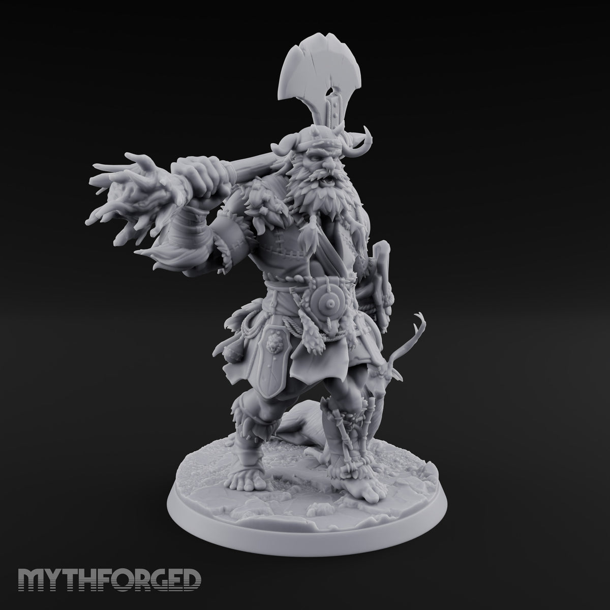 Winter's Tallest Tenants Frost Giant Warrior B