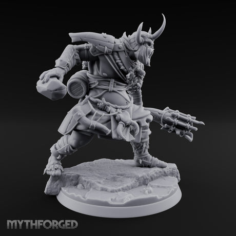 Hammer, Axe and Splintered Club Frost Giant Warriors — C