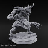 Hammer, Axe and Splintered Club Frost Giant Warrior C
