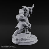 Hammer, Axe and Splintered Club Frost Giant Warrior C