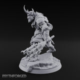 Hammer, Axe and Splintered Club Frost Giant Warrior C