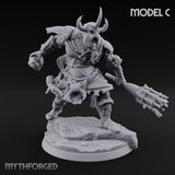 Hammer, Axe and Splintered Club Frost Giant Warriors — C