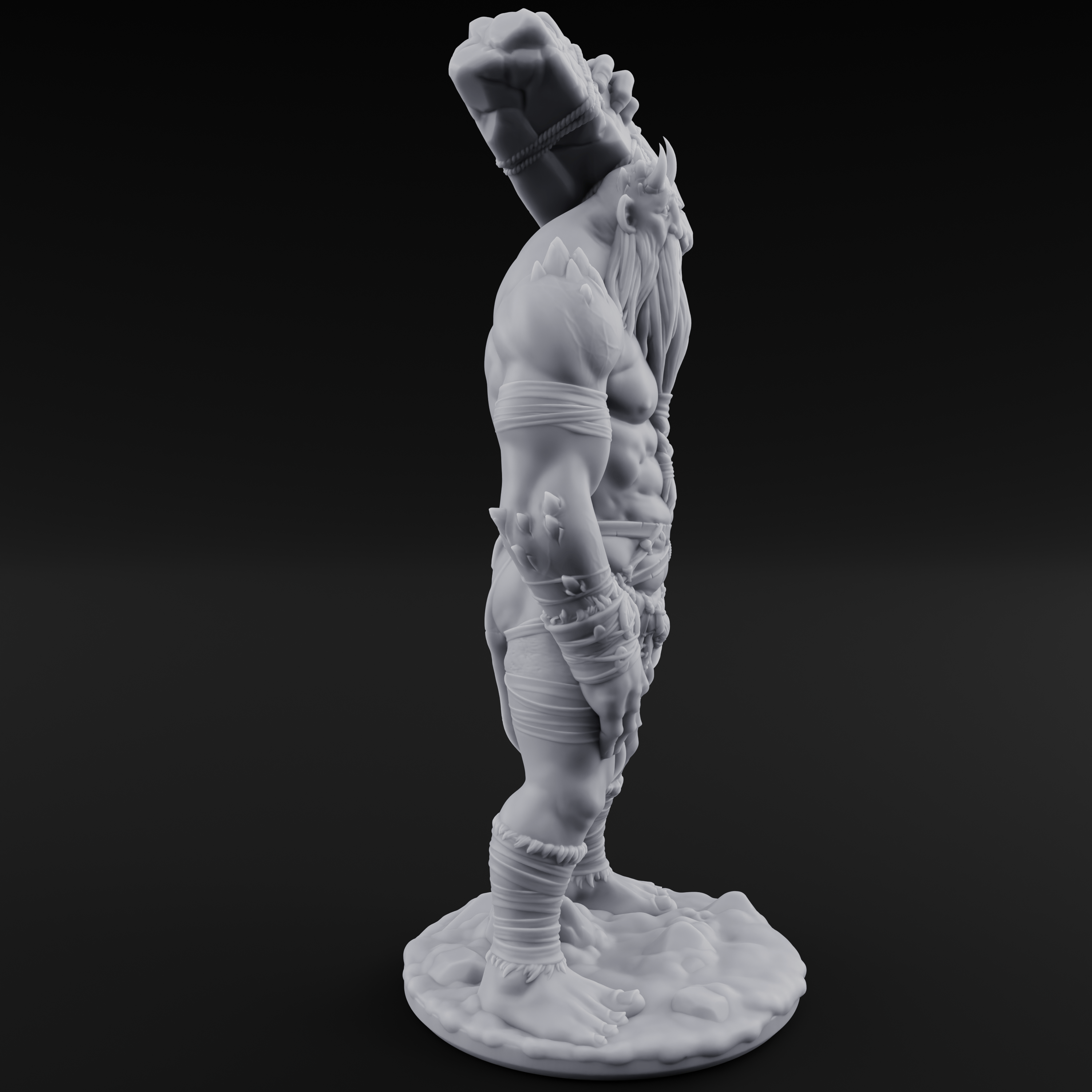 Shoulder Hauling Frost Giant Laborer