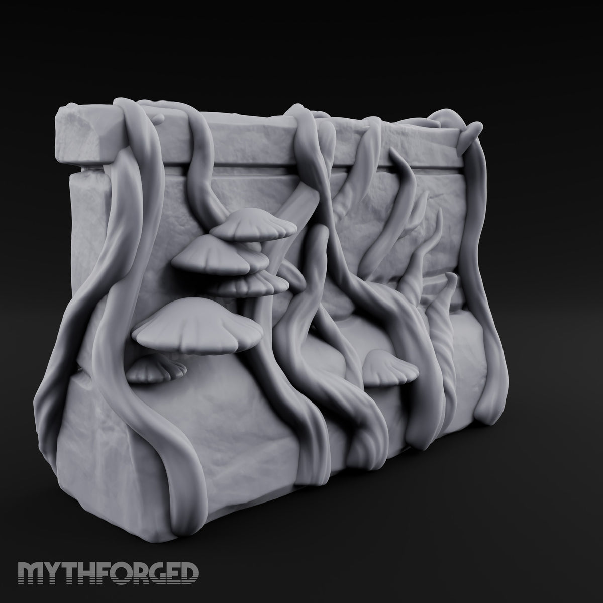 Rot Moved In, Rank and File Fungal Battlefield Terrain Prop A