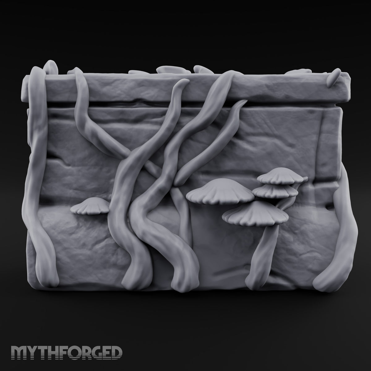 Rot Moved In, Rank and File Fungal Battlefield Terrain Prop A