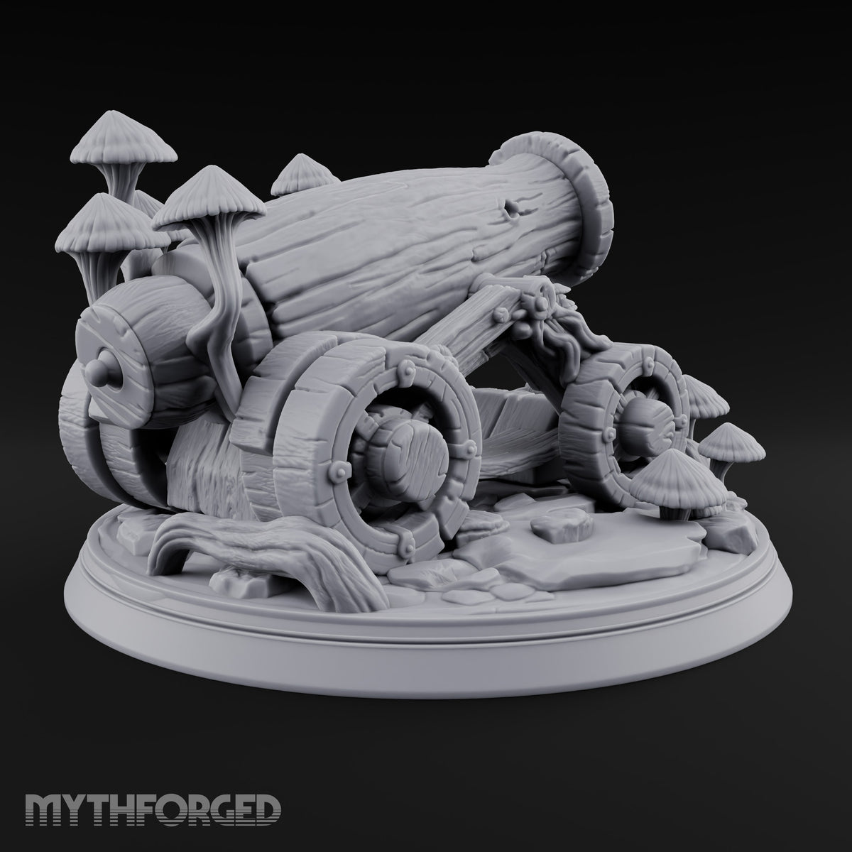 Rot Moved In, Rank and File Fungal Battlefield Terrain Props — B