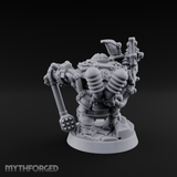 Arms Raised Bellowing Dwarf Artificer Miniature for Dungeons and Dragons, Pathfinder or other TTRPGs