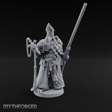 Gas Masked Punt Gun Toting Human Priest Miniature for Dungeons and Dragons, Pathfinder or other TTRPGs