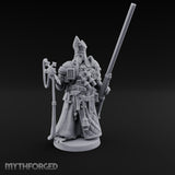 Gas Masked Punt Gun Toting Human Priest Miniature for Dungeons and Dragons, Pathfinder or other TTRPGs