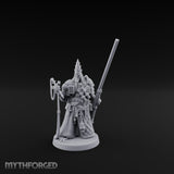 Gas Masked Punt Gun Toting Human Priest Miniature for Dungeons and Dragons, Pathfinder or other TTRPGs