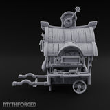 Bard's Shop Rolls Into Town Musician Vendor Cart