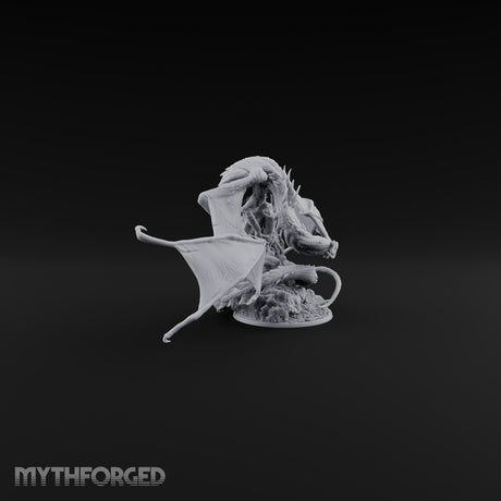 Cold Wings Over Cold Coin Dracolich Adult Undead Dragon